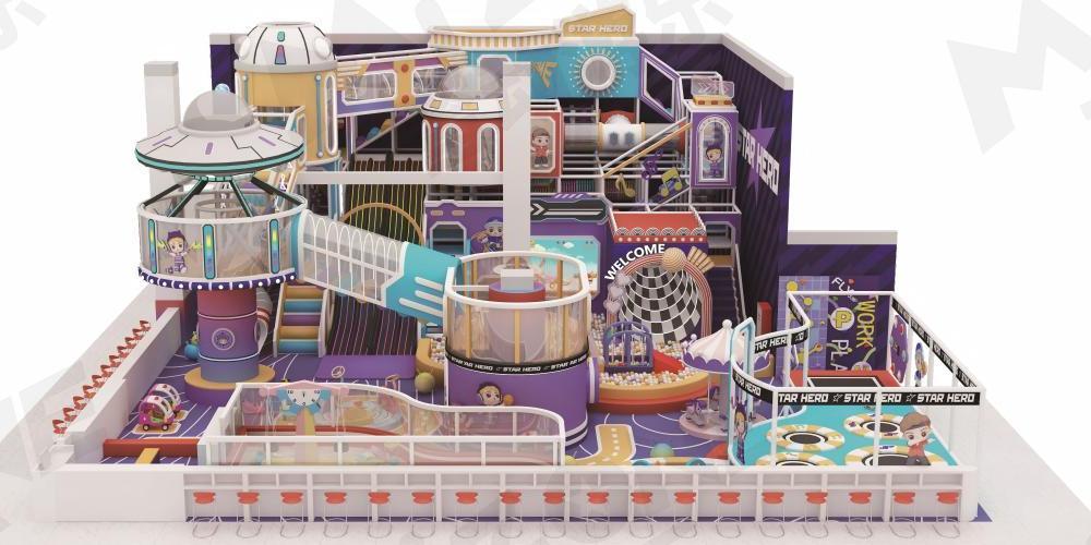 蜜動(dòng)游樂(lè)案例 | 淘氣堡系列：星海樂(lè)園