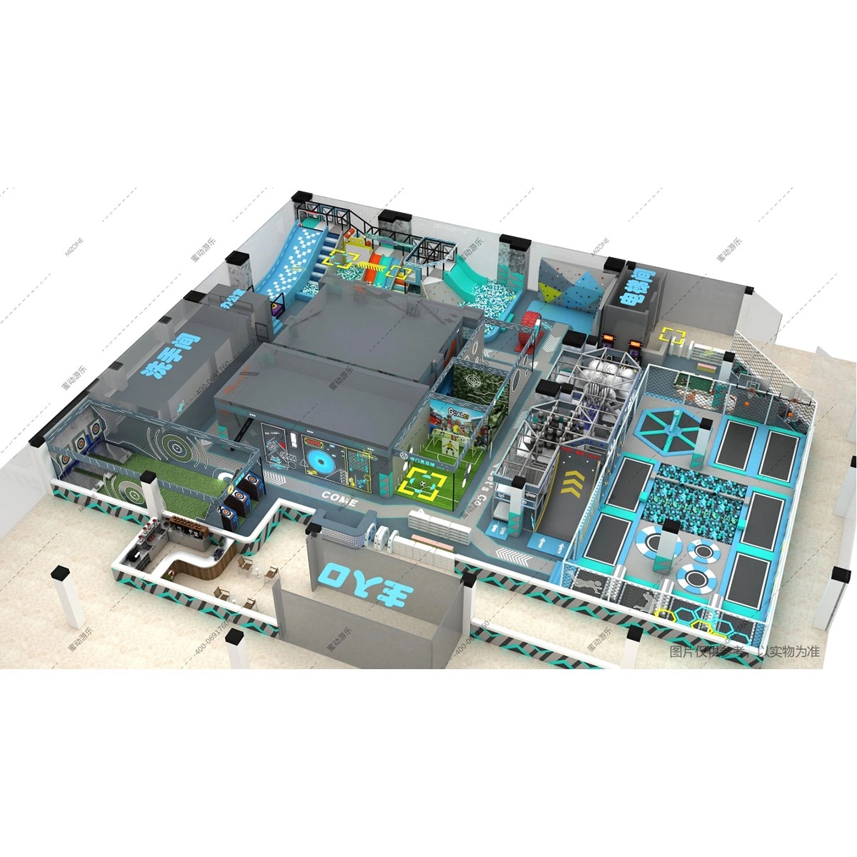 陜西開室內(nèi)游樂場找源頭廠家？選蜜動游樂，設(shè)備安全收益穩(wěn)