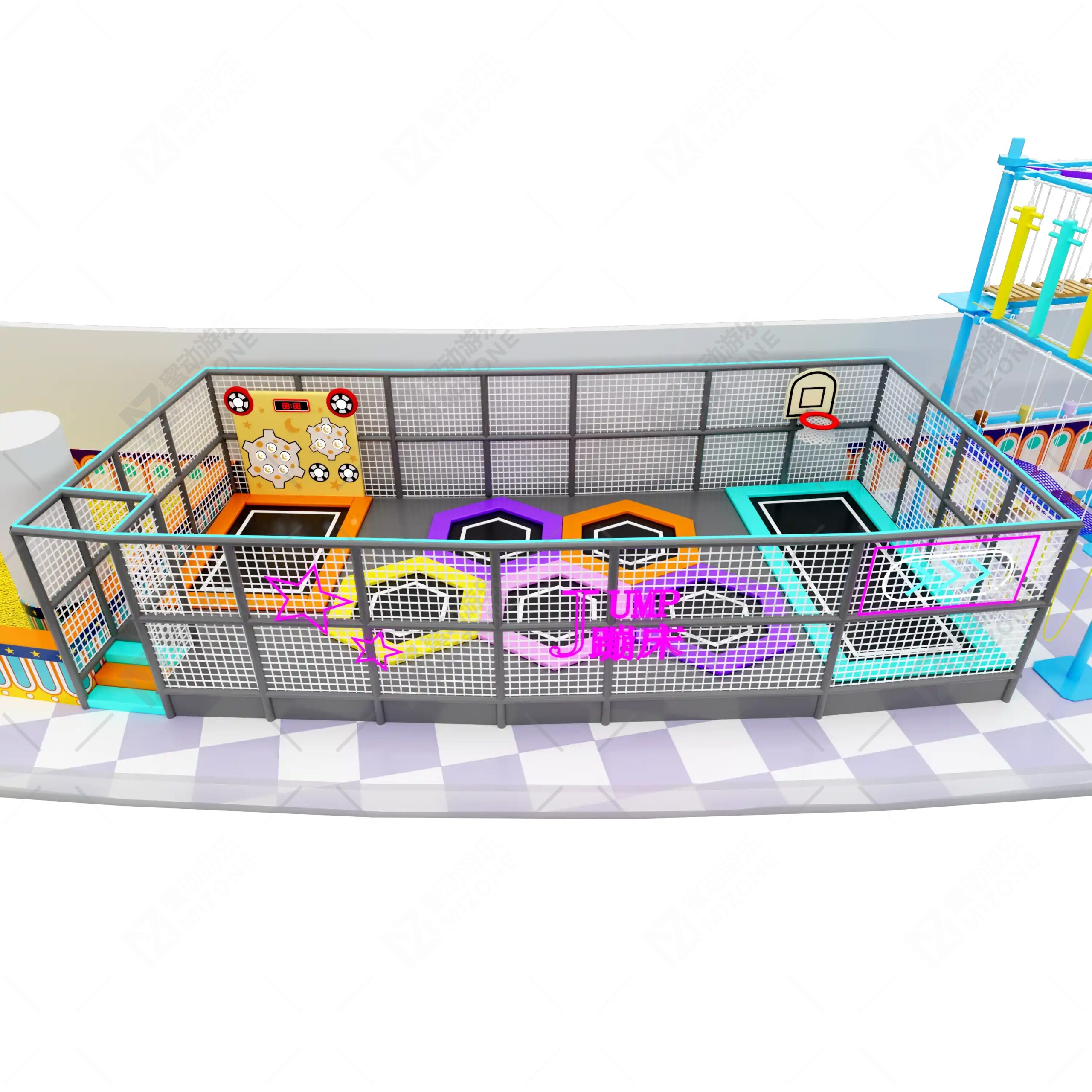 金華開室內(nèi)兒童樂園：設(shè)計(jì)+設(shè)備找源頭廠家，省心還能省成本！蜜動游樂方案